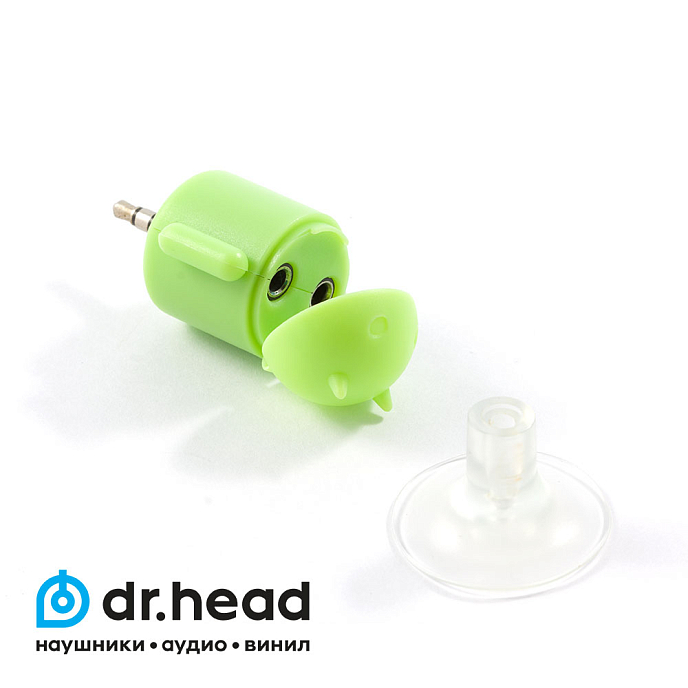 Разветвитель для наушников AXES SPT-2Droid Lime - рис.0