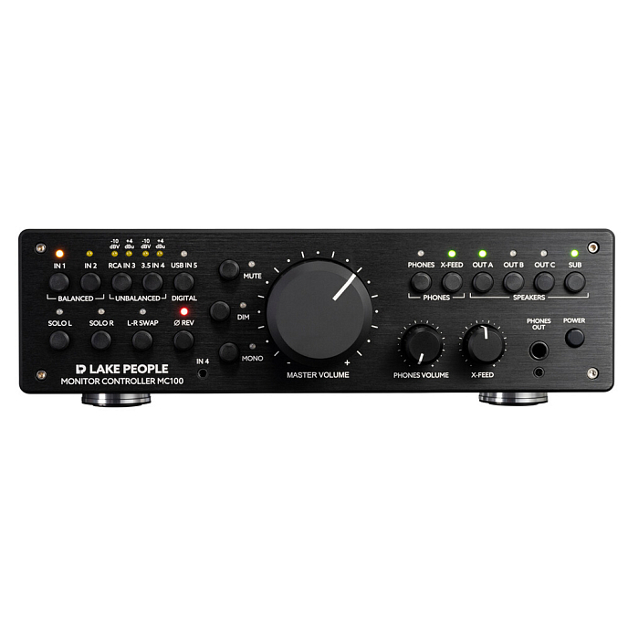 Аудиоинтерфейс Lake People MC100 Pro Black - рис.0