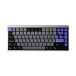 Клавиатура NuPhy Air75 HE (Low-Profile Magnetic Jade Pro Switch) Space Silver - рис.0
