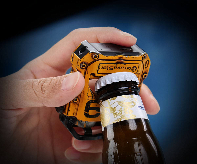 Беспроводные наушники Gravastar Sirius Pro War Damaged Yellow - рис.8