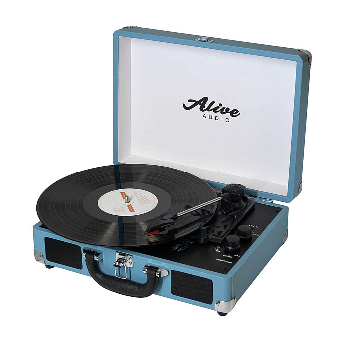 Проигрыватель винила Alive Audio GLAM aqua проигрыватель винила_OpenBox - рис.2