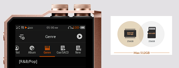 Плеер Cowon PLENUE 2 Mark II Jupiter Gold - рис.11