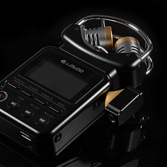 Переходник ddHiFi DJ44Gold Edition Black Gold 4.4mm (f) - 3.5mm (m)