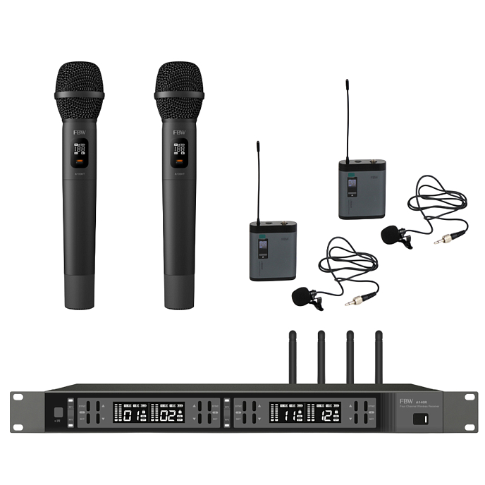 Радиосистема FBW A4-22Mix Black - рис.0