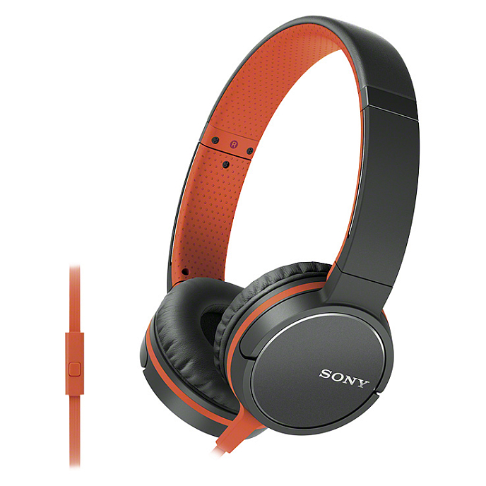 Наушники SONY MDR-ZX660AP Orange - рис.0