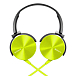 - рис.1 Наушники Sony MDR-XB450AP Yellow - рис.1