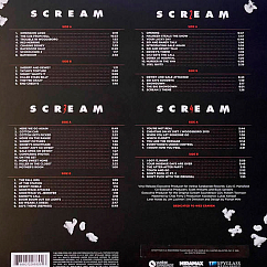 Бокс-сет Marco Beltrami - Scream (Soundtracks) - Red & Black Smoke 5LP Box