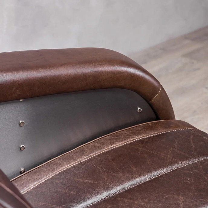 Кресло для прослушивания F2F Пилот Stainless Steel Dark Brown - рис.9