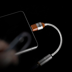 Усилитель для наушников с ЦАП ddHiFi GS35 Silver