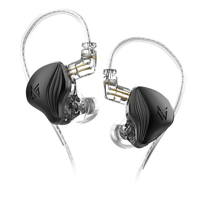 Наушники внутриканальные KZ ZEX without mic Black - рис.0