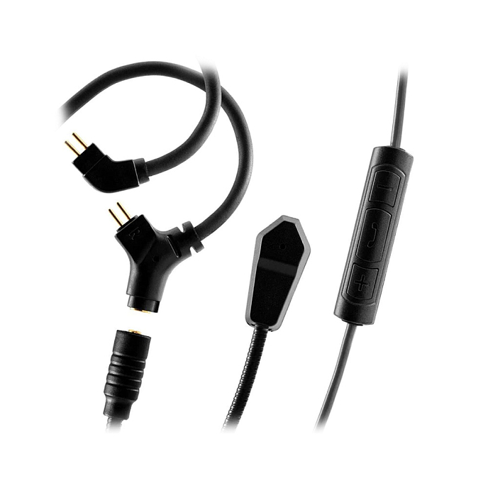 Кабель Celest RUYI 2PIN black кабели для наушников (SN 29274211883248550556)_Уценка - рис.0