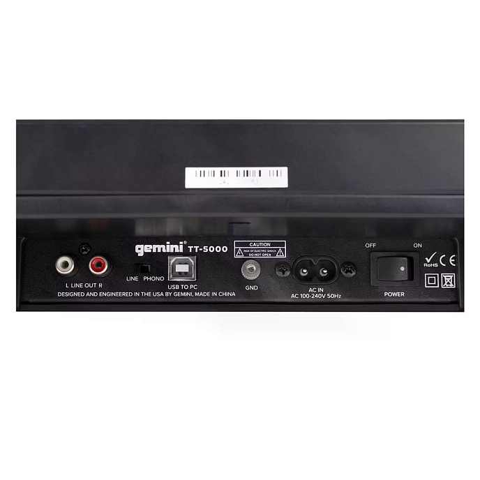 Проигрыватель винила Gemini TT-5000 - рис.15