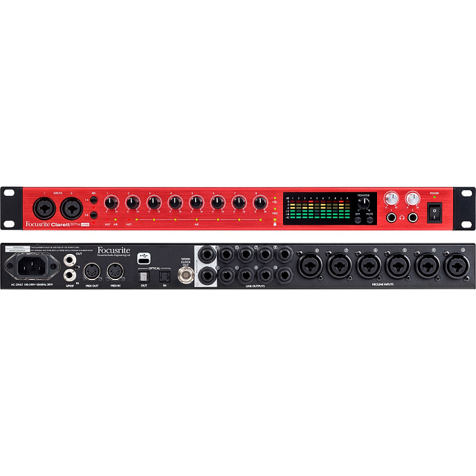 Аудиоинтерфейс FOCUSRITE Clarett 8Pre USB - рис.1