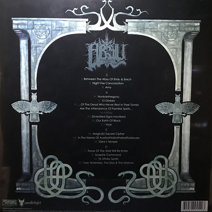 Виниловая пластинка Absu - Absu 2LP - рис.1