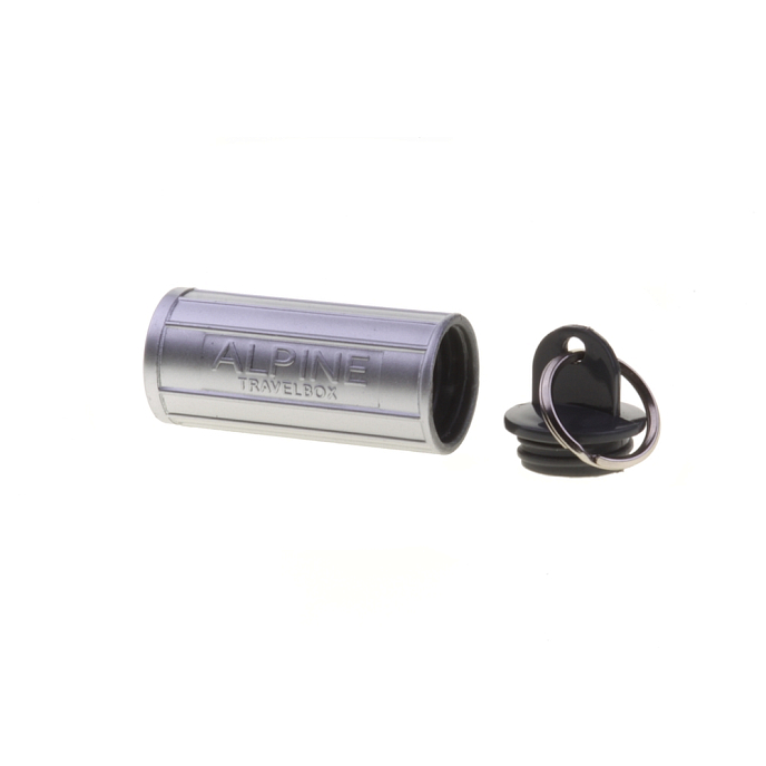 Контейнер для берушей Alpine TravelBox Silver Plastic - рис.0