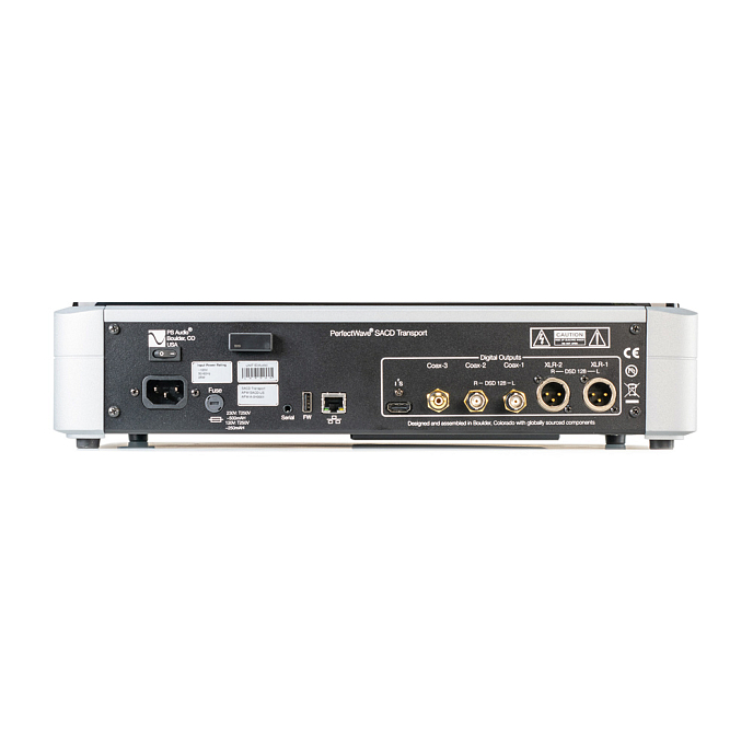 CD проигрыватель PS Audio Perfect Wave SACD Transport Silver - рис.3