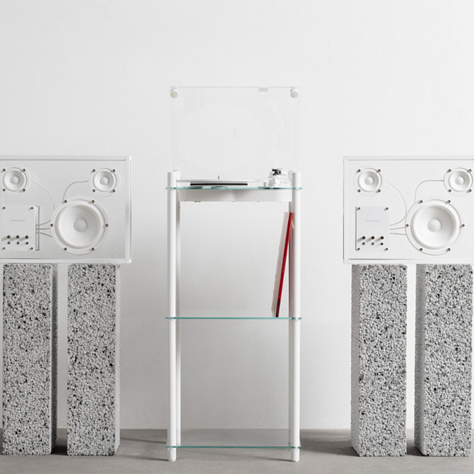 Стойка для Hi-Fi Transparent Turntable Stand White - рис.4