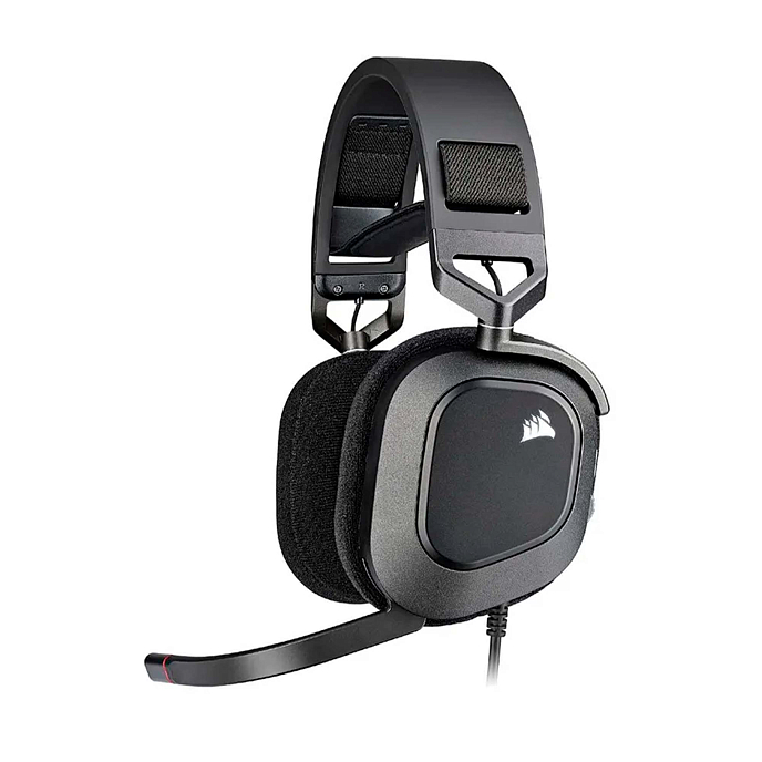 Игровая гарнитура Corsair HS80 RGB USB Carbon - рис.0