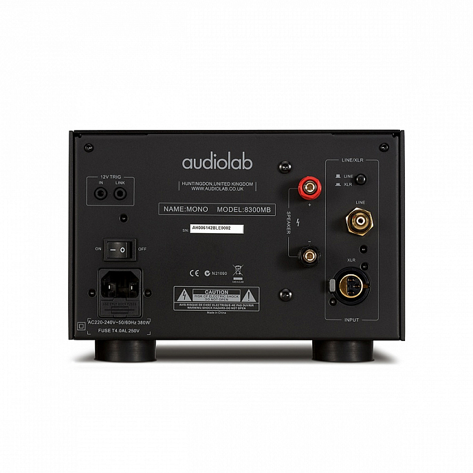 Усилитель мощности Audiolab 8300MB Black - рис.2