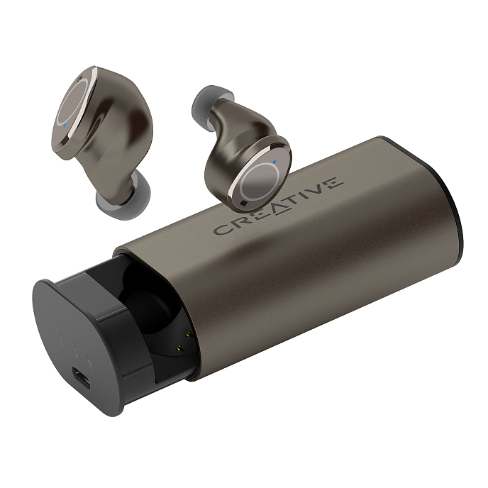 Беспроводные наушники Creative Outlier PRO gold tws внутриканальные наушники (SN 27056552145644237648)_Уценка - рис.8