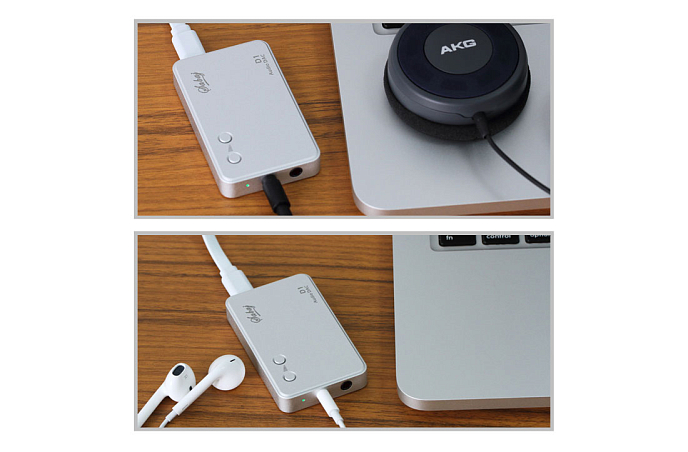 Усилитель для наушников с ЦАП Sabaj D1 Black - рис.1