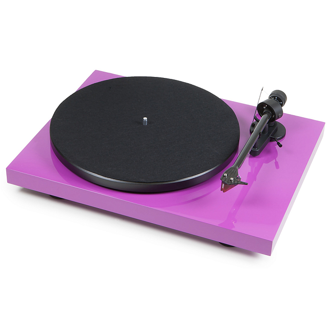 Проигрыватель винила Pro-Ject Debut Carbon DC OM10 Purple - рис.0