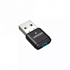 Адаптер Ugreen BT301 USB-A Bluetooth Adapter with Mouse Jiggler Function Grey