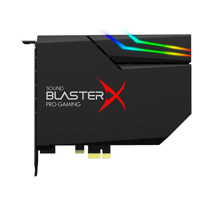 Внутренняя звуковая карта Creative Sound BlasterX AE-5 Plus Black - рис.1
