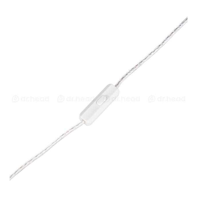 Кабель KZ Silver Cable (B) 2pin QDC - 3.5mm 1.2m - рис.3