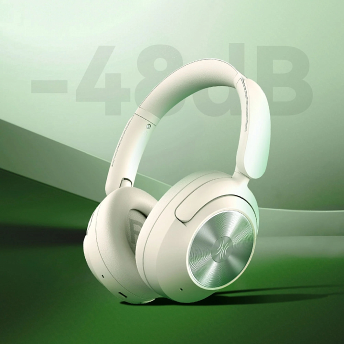 Беспроводные наушники OneOdio Focus A6 ivory blush - рис.4