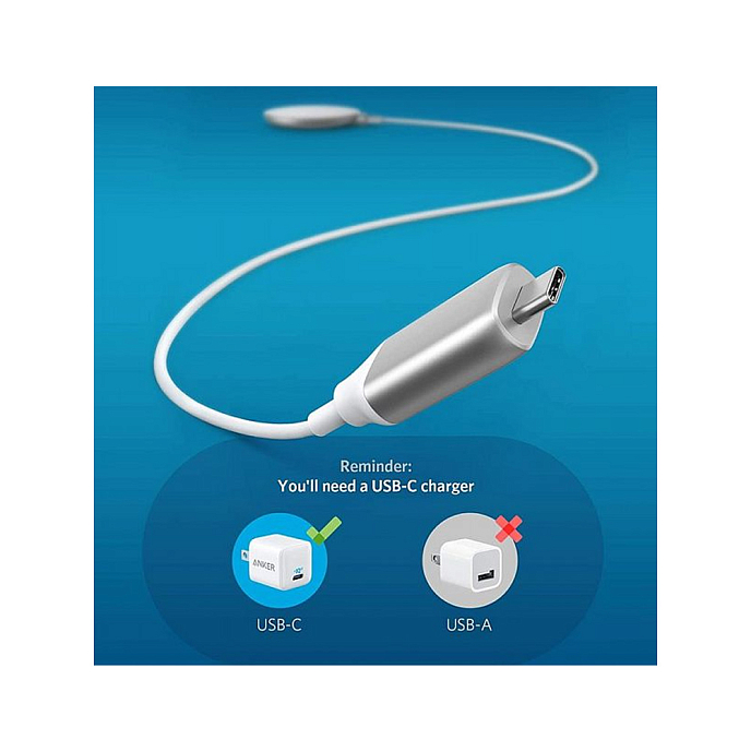 Беспроводная зарядка Anker PowerWave Magnetic Pad White - рис.4