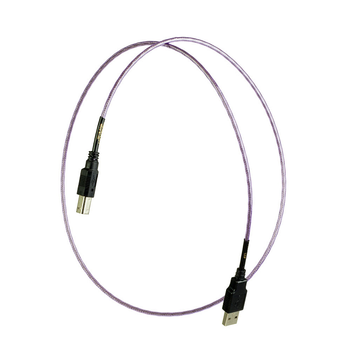 Кабель Nordost Purple Flare USB-A - USB-B 0.6m - рис.1