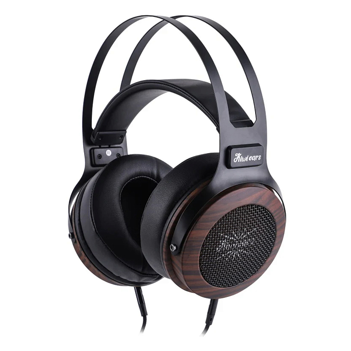 Наушники полноразмерные Kiwi Ears Altruva Black/Wood - рис.0