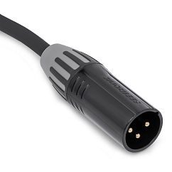 Кабель HeadMade Base XLR-m - XLR-f Black 2m