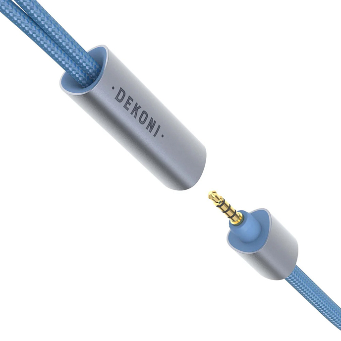 Кабель Dekoni Audio Ensemble 3.5mm Nylon Wrapped Cable with 2.5mm ATHM 1.32m - рис.4