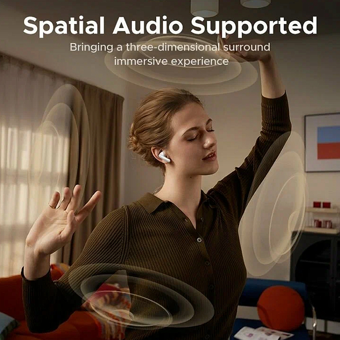 Беспроводные наушники UGREEN LightBuds Pro WS215 White - рис.5