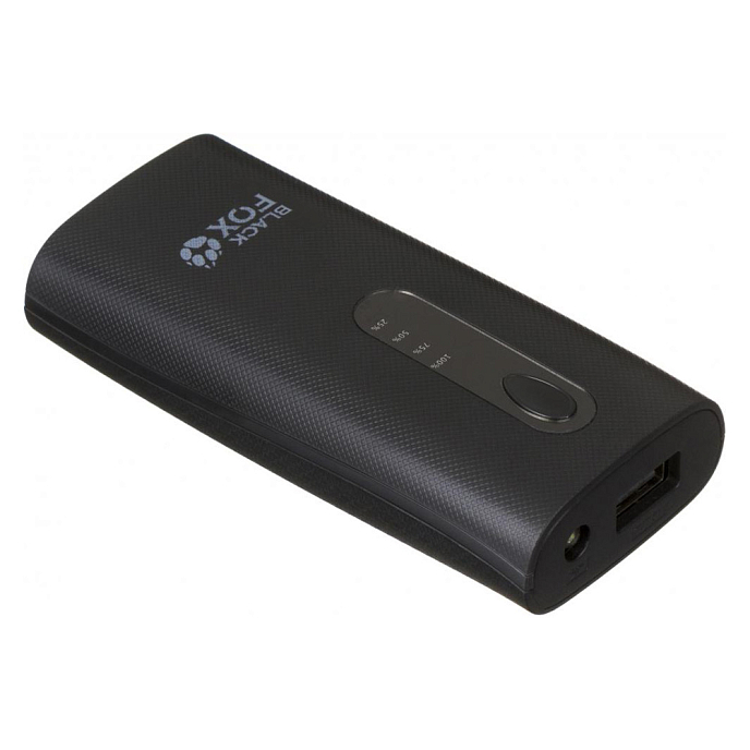 Внешний аккумулятор Black Fox BMP050D 5000 mAh Black - рис.0