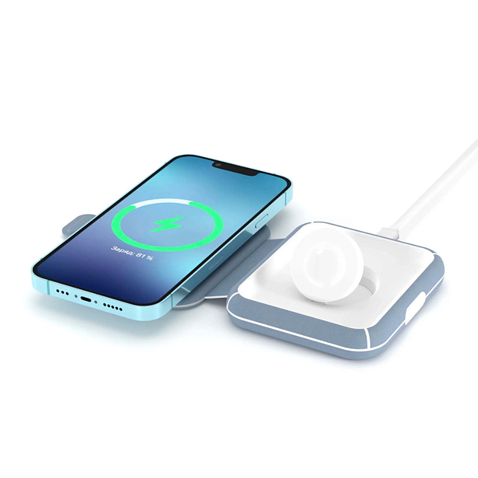 Зарядное устройство Lyambda MagSafe Blue - рис.5