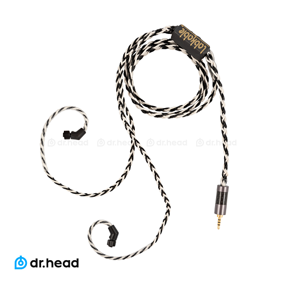 Кабель Labkable Silver Shadow JH 4pin - Balance 2.5mm with bass control 8 wire - рис.0