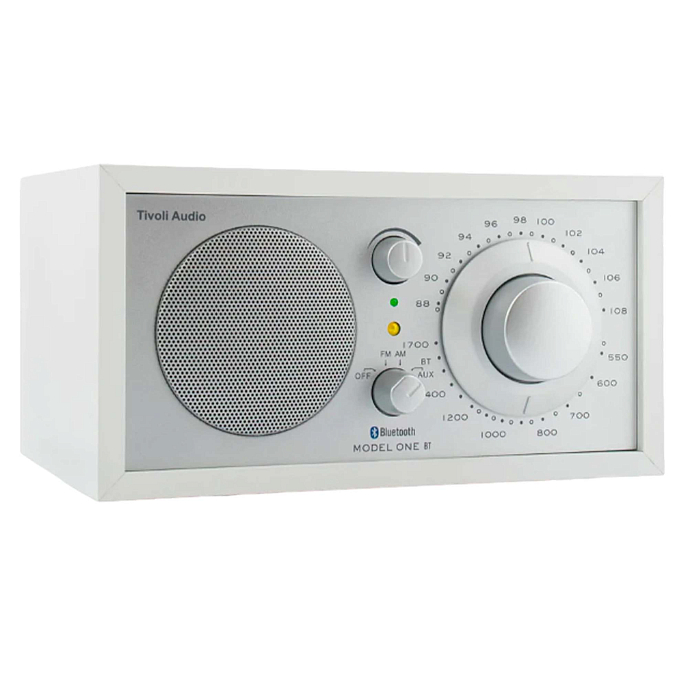 Радиоприемник Tivoli Model One BT White / Silver - рис.1