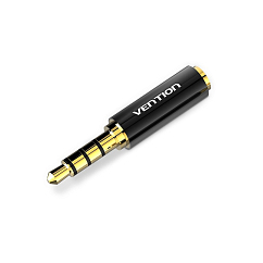 Переходник Vention 2.5mm Female - 3.5mm Male Black