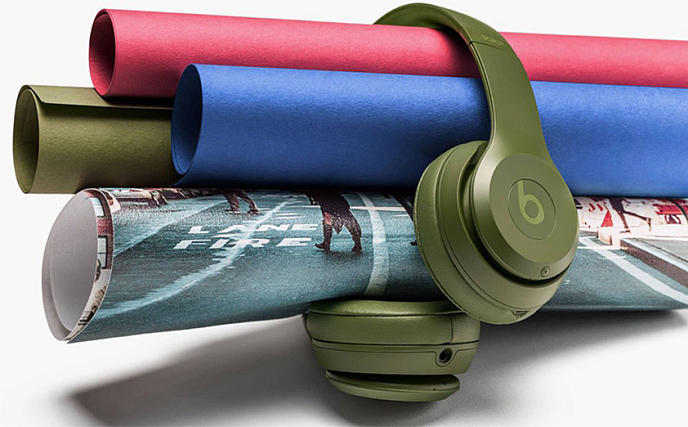 Беспроводные наушники Beats Solo 3 Wireless Neighborhood Collection Break Blue - рис.7