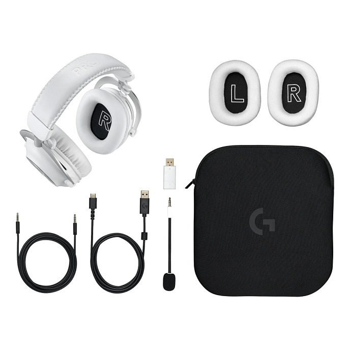 Игровая гарнитура Logitech G Pro X 2 Lightspeed White - рис.5