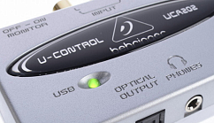 Внешняя звуковая карта BEHRINGER U-CONTROL UCA202