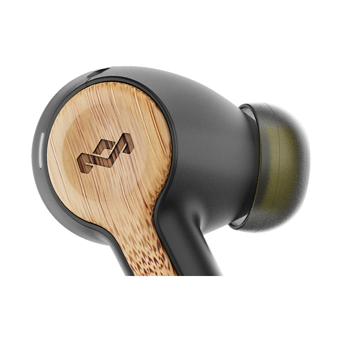 Беспроводные наушники House of Marley Rebel True Wireless Earbuds Signature Black - рис.1