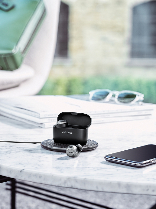 Наушники Jabra Elite 85t Gold Beige - рис.11