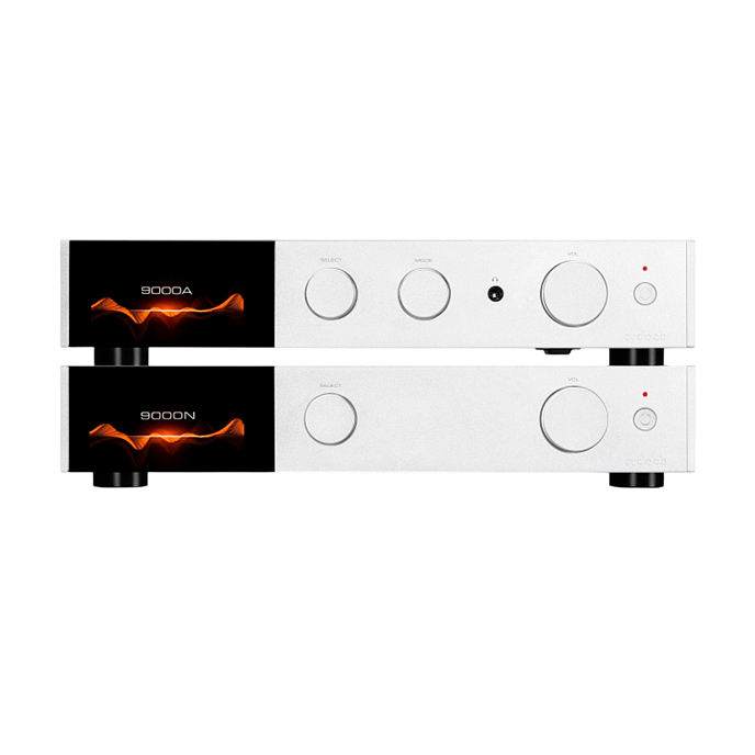 Комплект Audiolab 9000A and 9000N Bundle Silver - рис.0