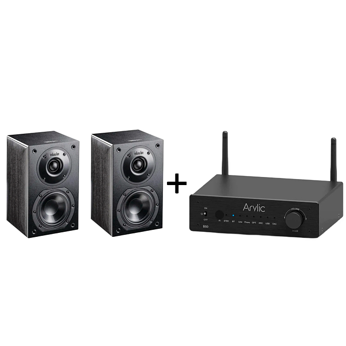 Комплект Indiana Line Nota 240 Black + Arylic B50 - рис.0