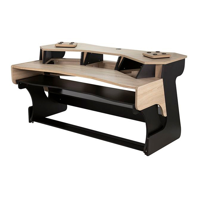 Стол Zaor Miza X2 Flex Black/Oak - рис.1