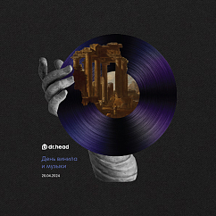 Футболка Dr.Head футболка День винила и музыки ver.5, M